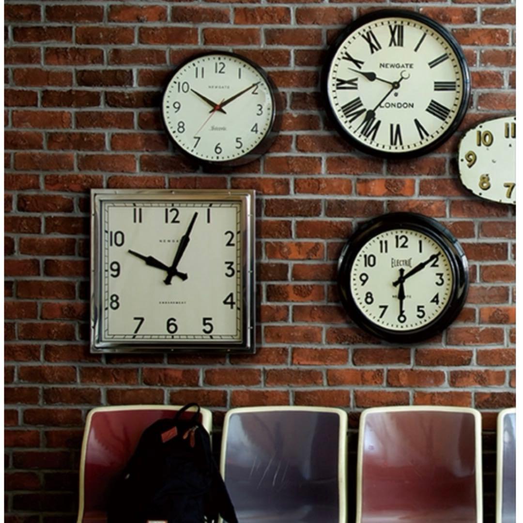 【大きい時計】NEWGATE 壁掛け時計 Watford レトロウォールクロック