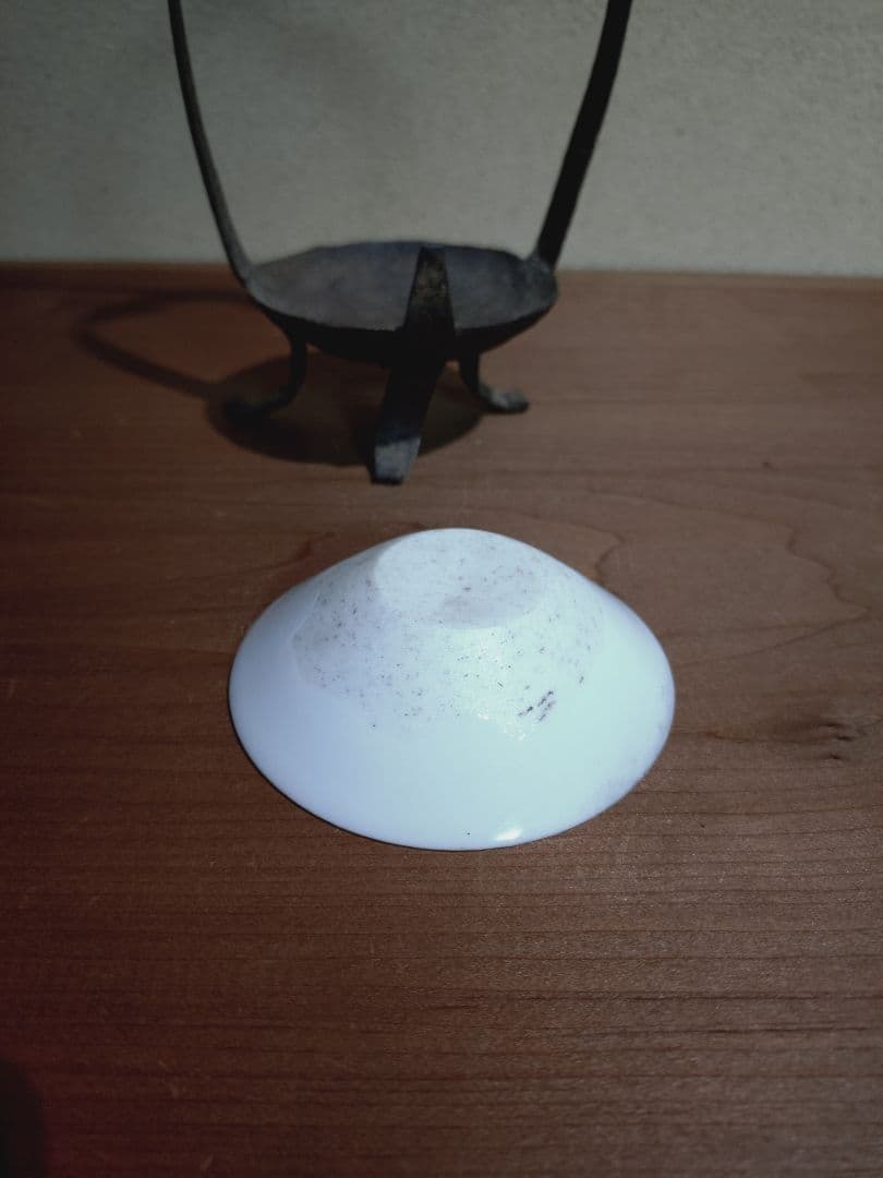 鉄製 吊るし灯火器 花器 花入れ 古道具 古民具 燭台 行燈 行火