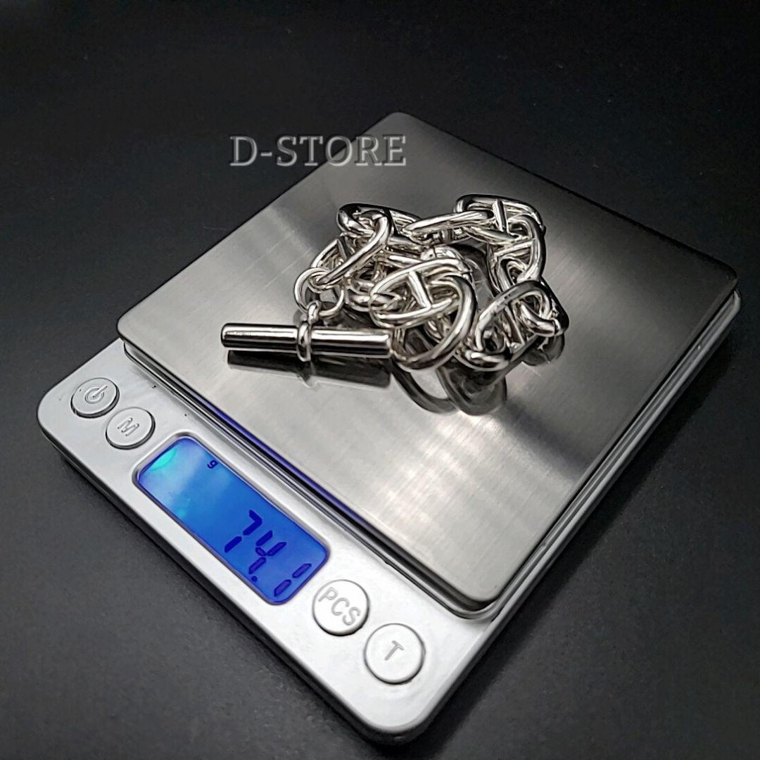 アンカーチェーン シルバー 925刻印 シェーヌダンクル ブレスレット