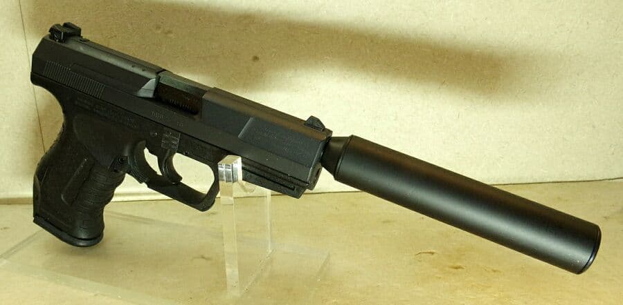 マルゼン Walther P99 BLOWBACK サイレンサー付きモデル