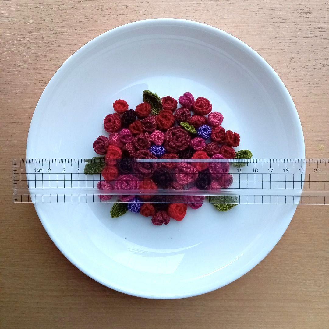 tulip ✻新色先行販売✻ かぎ針編みの花 立体 お花モチーフ 花束