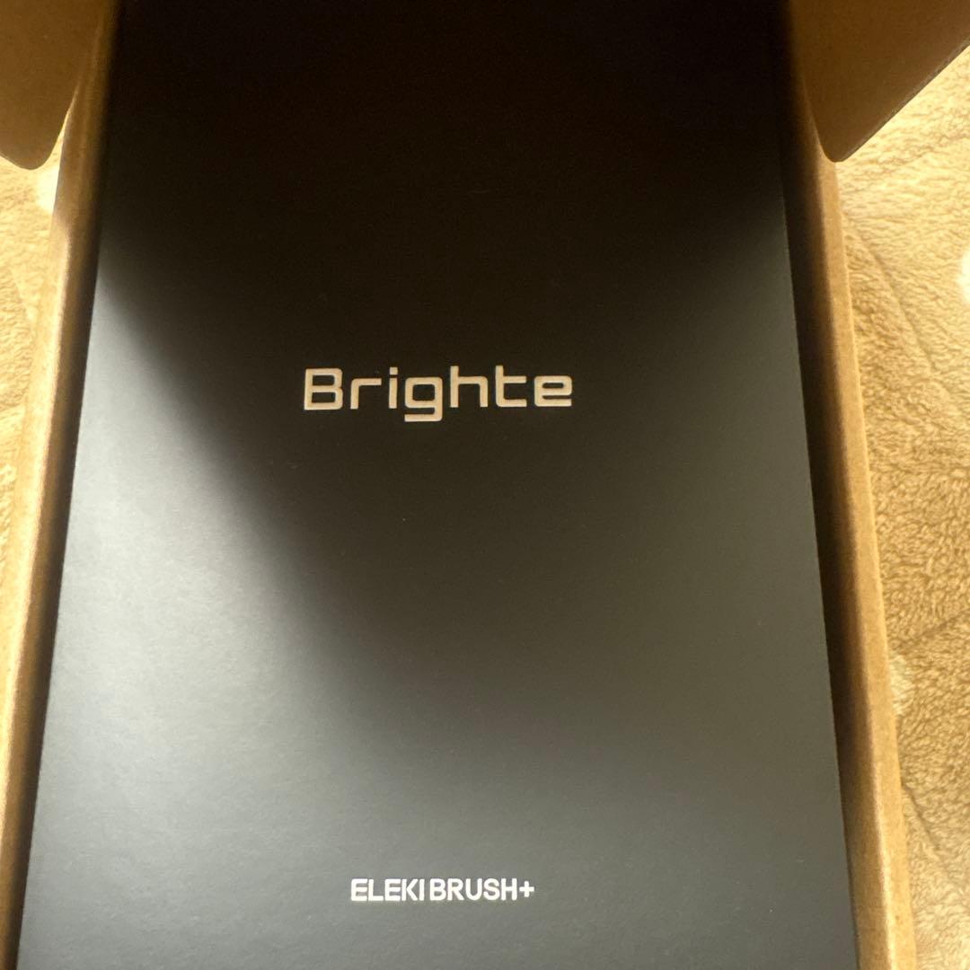 Brighte ELEKIBRUSH+ 美容ブラシ Brighte（ブライト） エレキブラシ プラス ブラシ型 美顔器 頭皮ケア