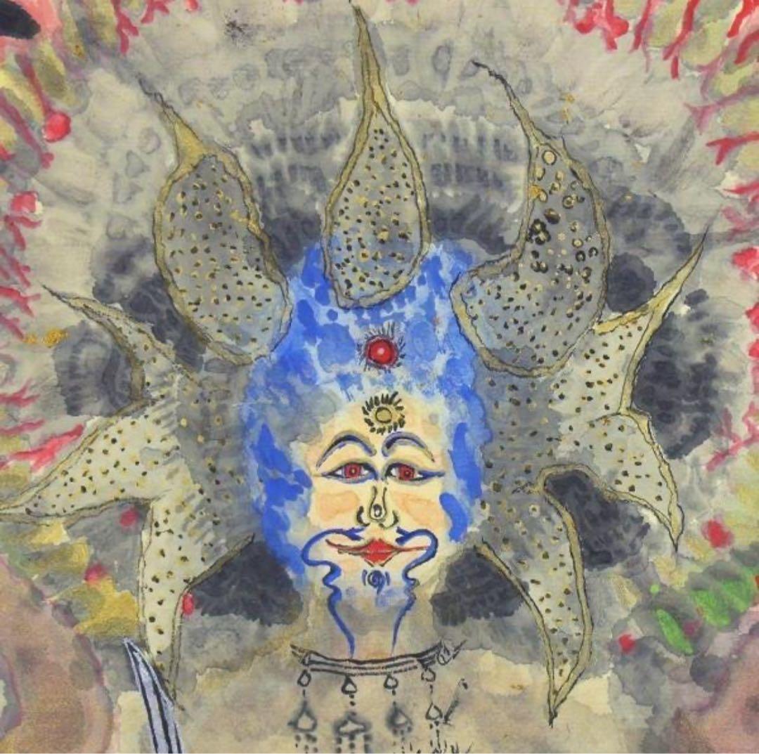 長渕剛詩画 直筆‼️虚空菩薩像