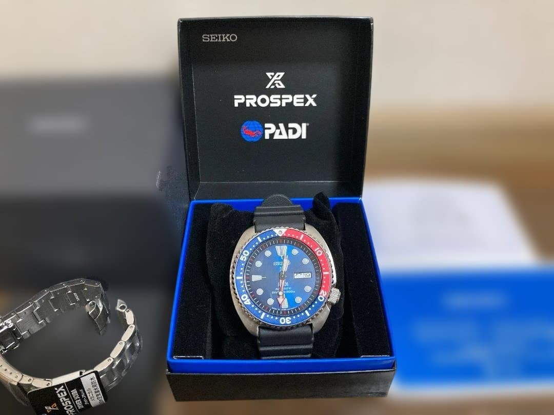 【ワンオーナー美品】SEIKO PROSPEX PADI コラボ SBDY017
