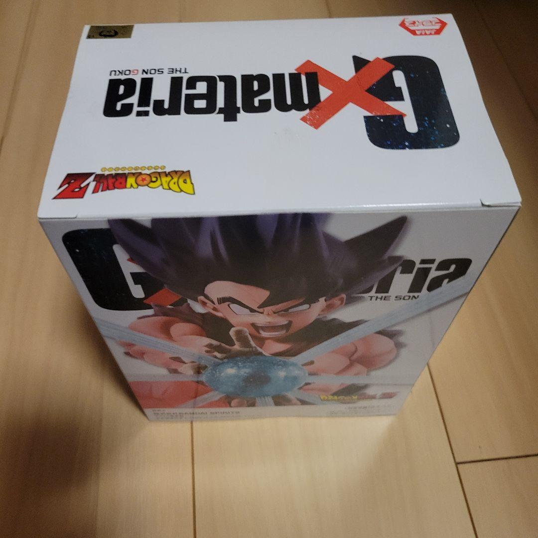 新品 ドラゴンボールZ Gx materia 孫悟空 界王拳ver. とるモ限定 とる
