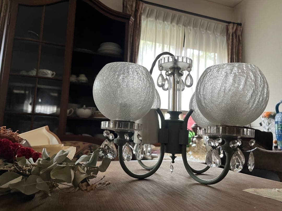 シャンデリア インテリア アンティーク 昭和レトロ ビンテージ 大正