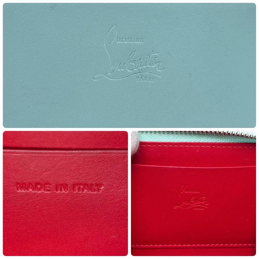 Christian Louboutin ケース ルブタン 財布 水色