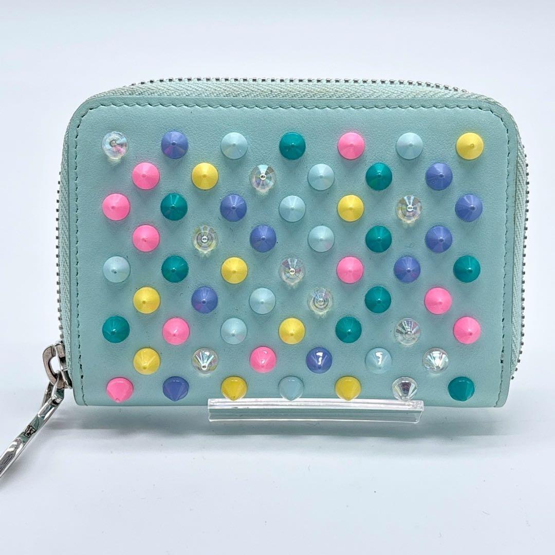 Christian Louboutin ケース ルブタン 財布 水色