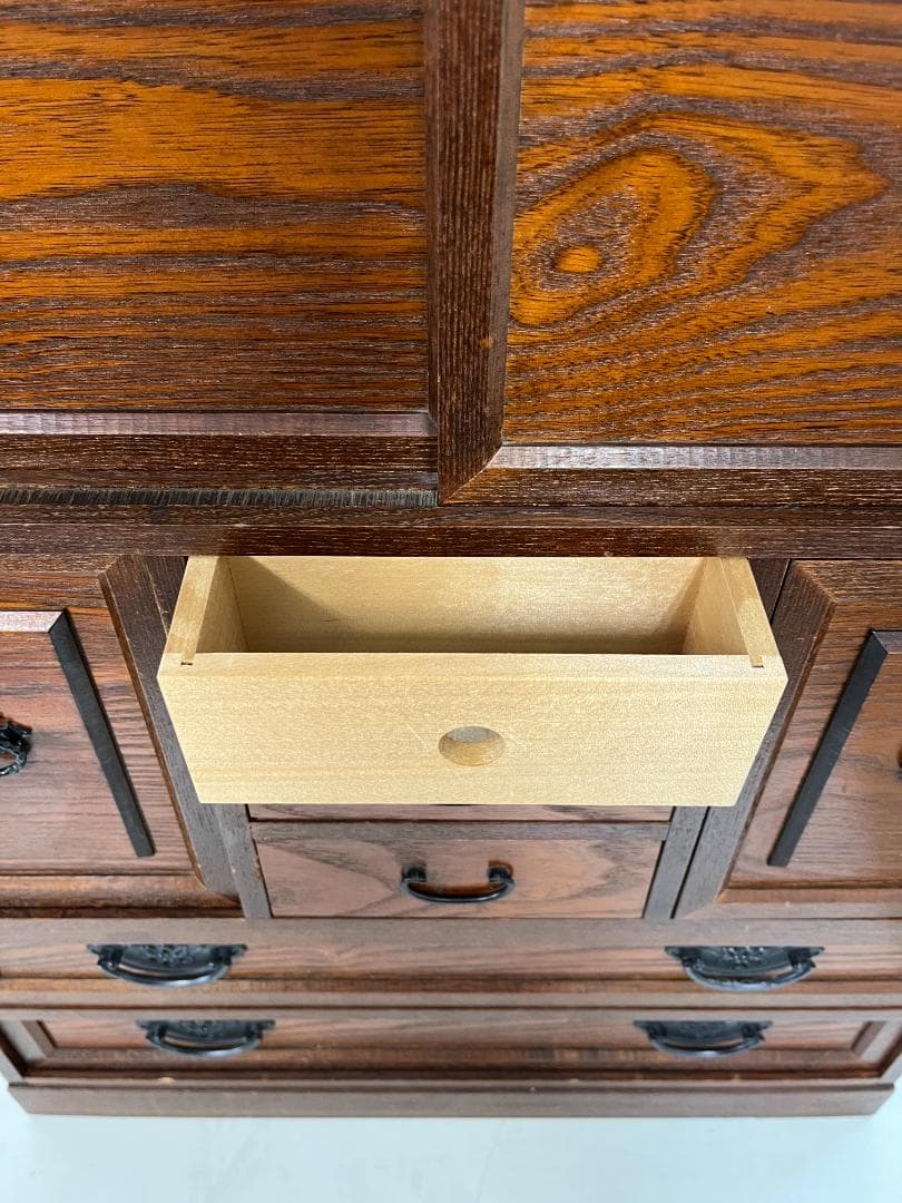 からくり箪笥 伝統工芸 日本文化センター 昭和レトロ ヴィンテージ f860