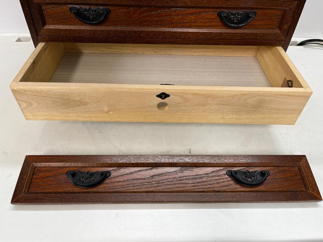 からくり箪笥 伝統工芸 日本文化センター 昭和レトロ ヴィンテージ f860