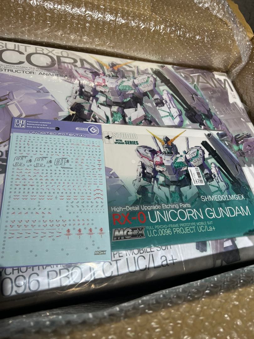 RX-0 ユニコーンガンダム Ver.Ka MGEX おまけ付