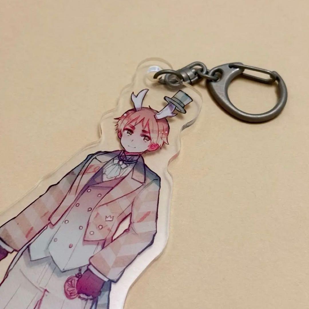 【ヘタリアTWT】つのたりあアクリルキーホルダー（アメリカ・イギリス）