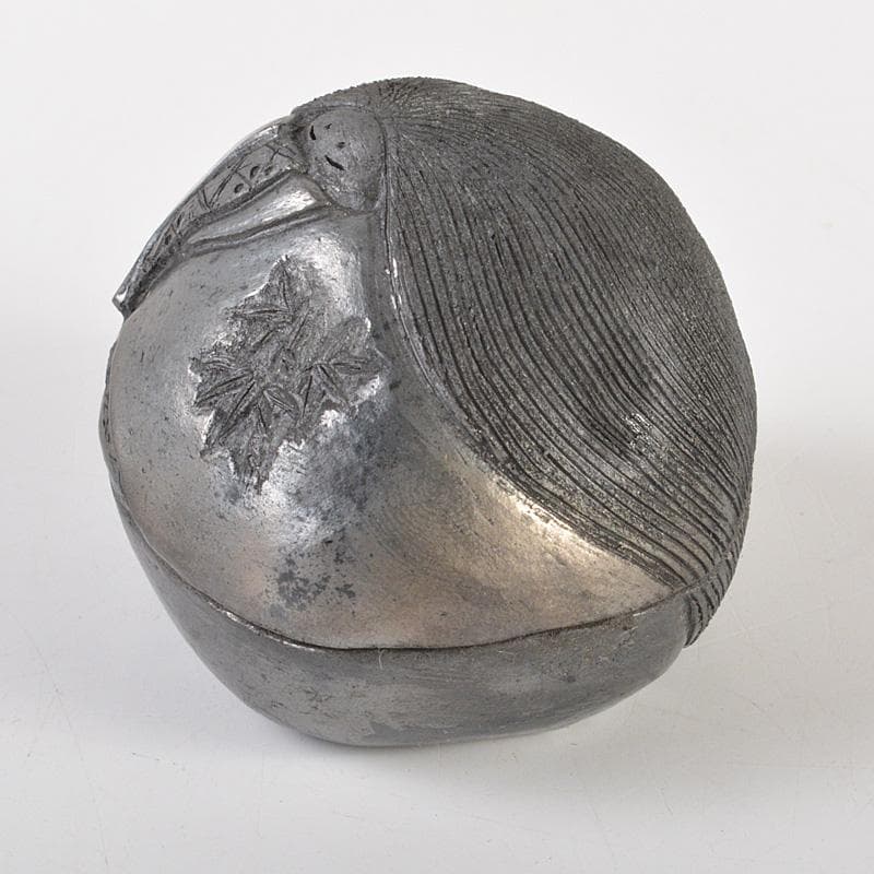 茶道具　陶磁器製　香合　在銘　共箱　V　6605