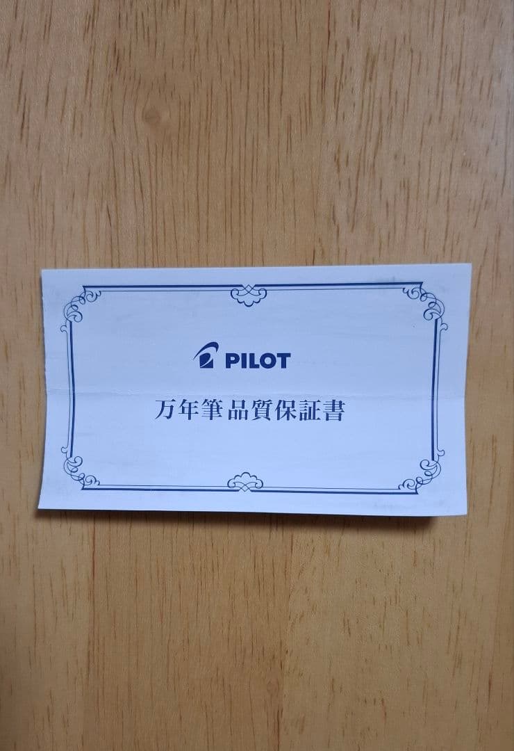 Ｘです。パイロット万年筆 FKK-1000R ペン先14K　ペンケース付