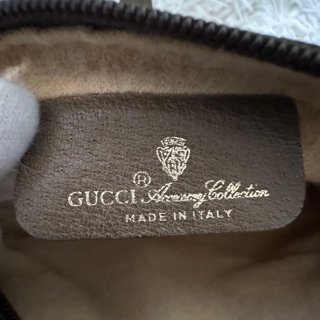 値下げ オールドグッチ GG 金具 レザー ショルダーバッグ シェリーライン