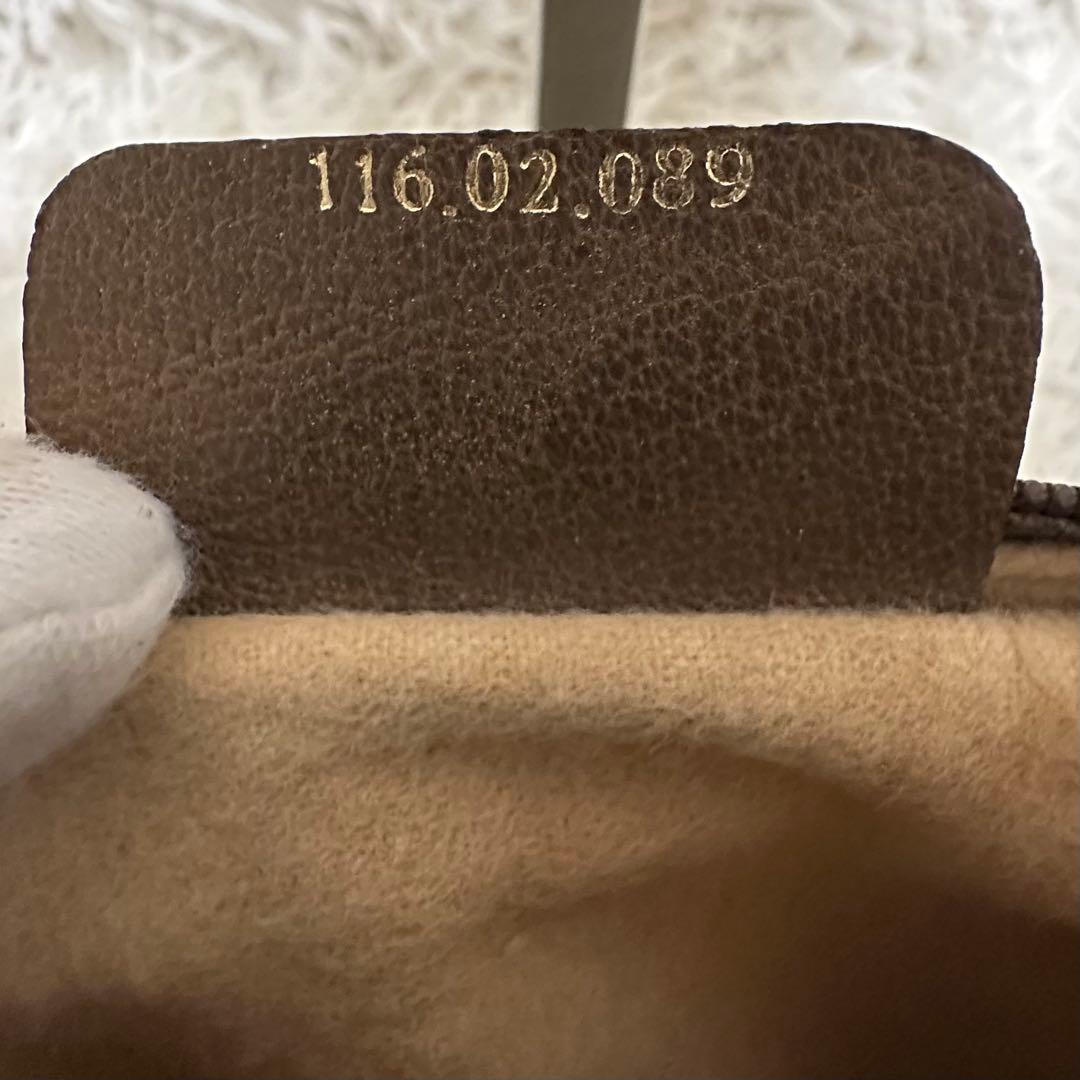 値下げ オールドグッチ GG 金具 レザー ショルダーバッグ シェリーライン