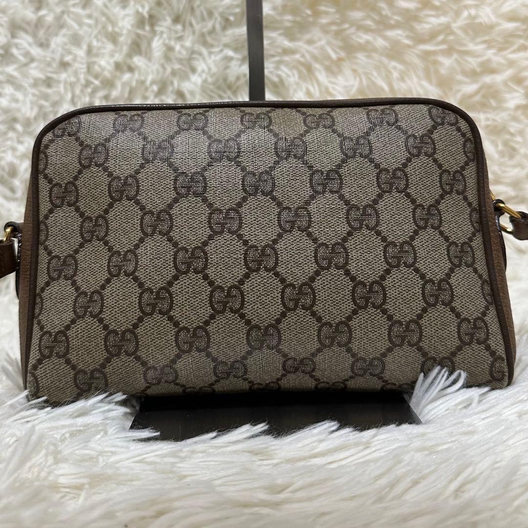 値下げ オールドグッチ GG 金具 レザー ショルダーバッグ シェリーライン