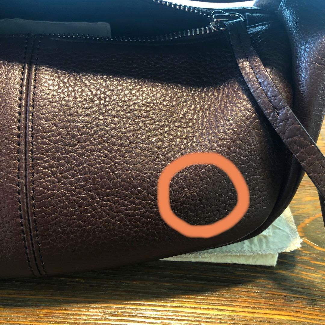 TODAYFUL Leather Wrap Bag バーガンディ