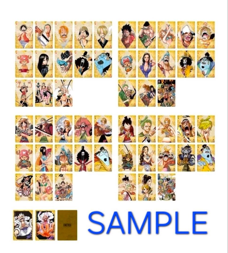 ワンピース one piece ゴールデントランプ 未開封・新品