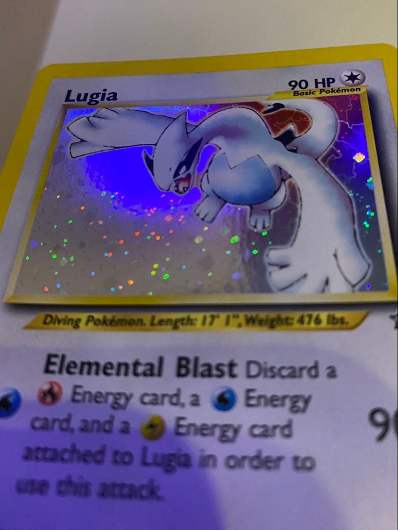Lugia ルギア ポケモンカード 9/111 英語版