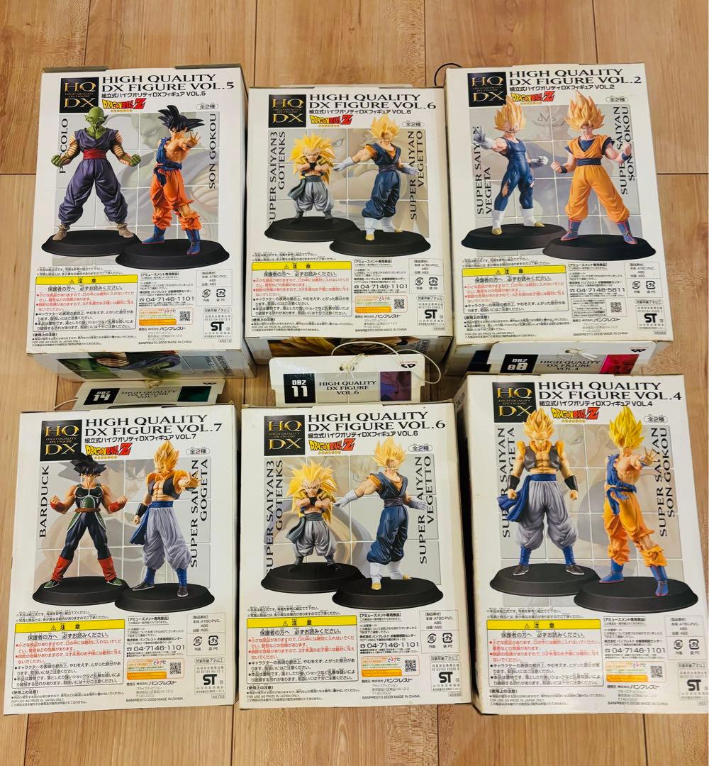 ドラゴンボール　ハイクオリティDX フィギュア　6体セット　レトロ