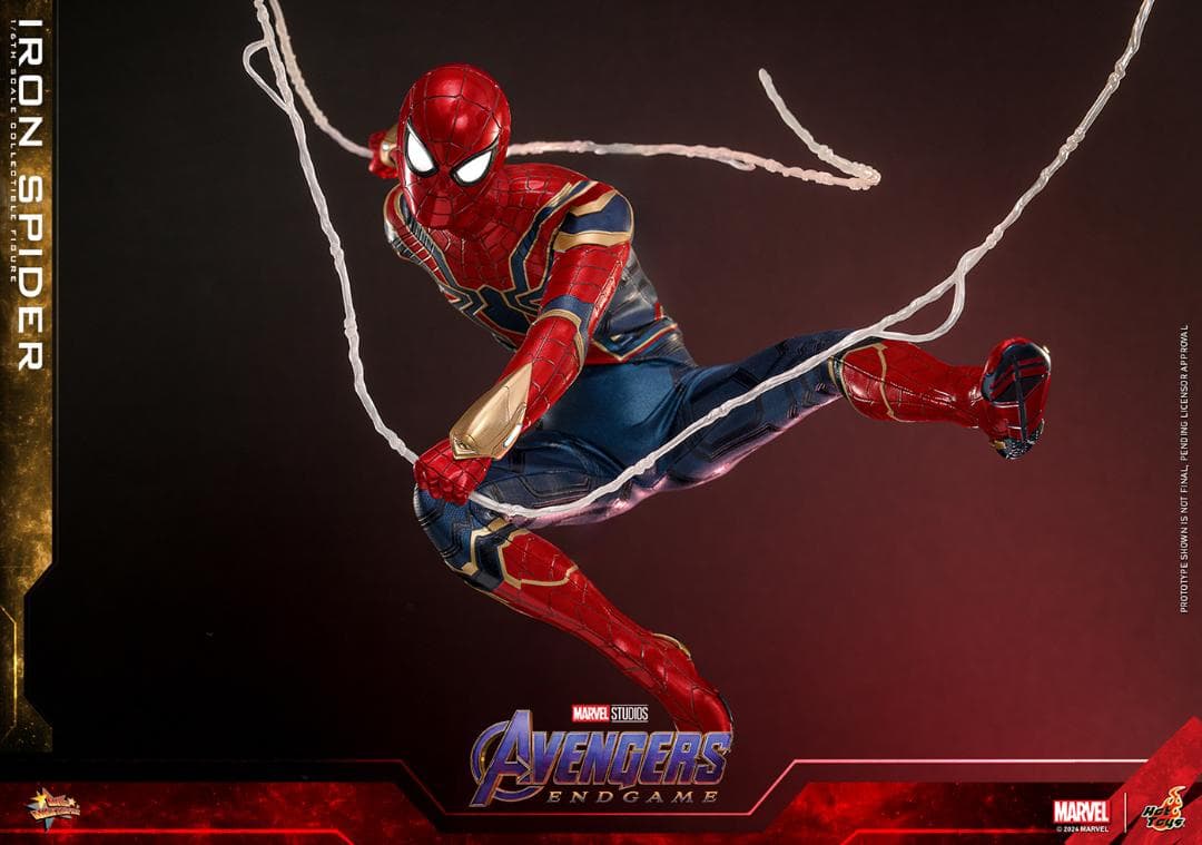 ホットトイズ 1/6 アベンジャーズ アイアン・スパイダー MMS761