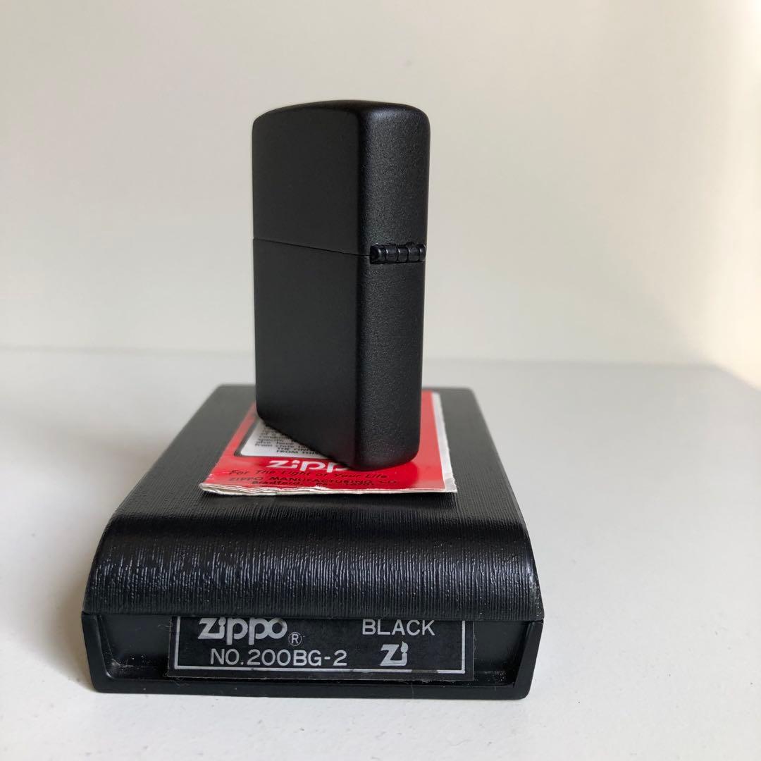 レア1982年製未使用ZIPPO イタリックロゴデザインZIPPO