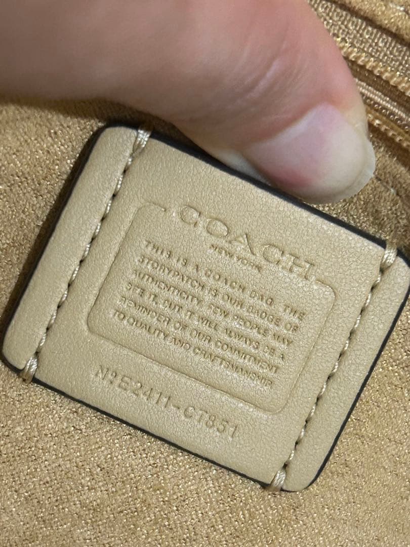 COACHエライザ フラップ クロスボディ バッグ CT851 値下げ