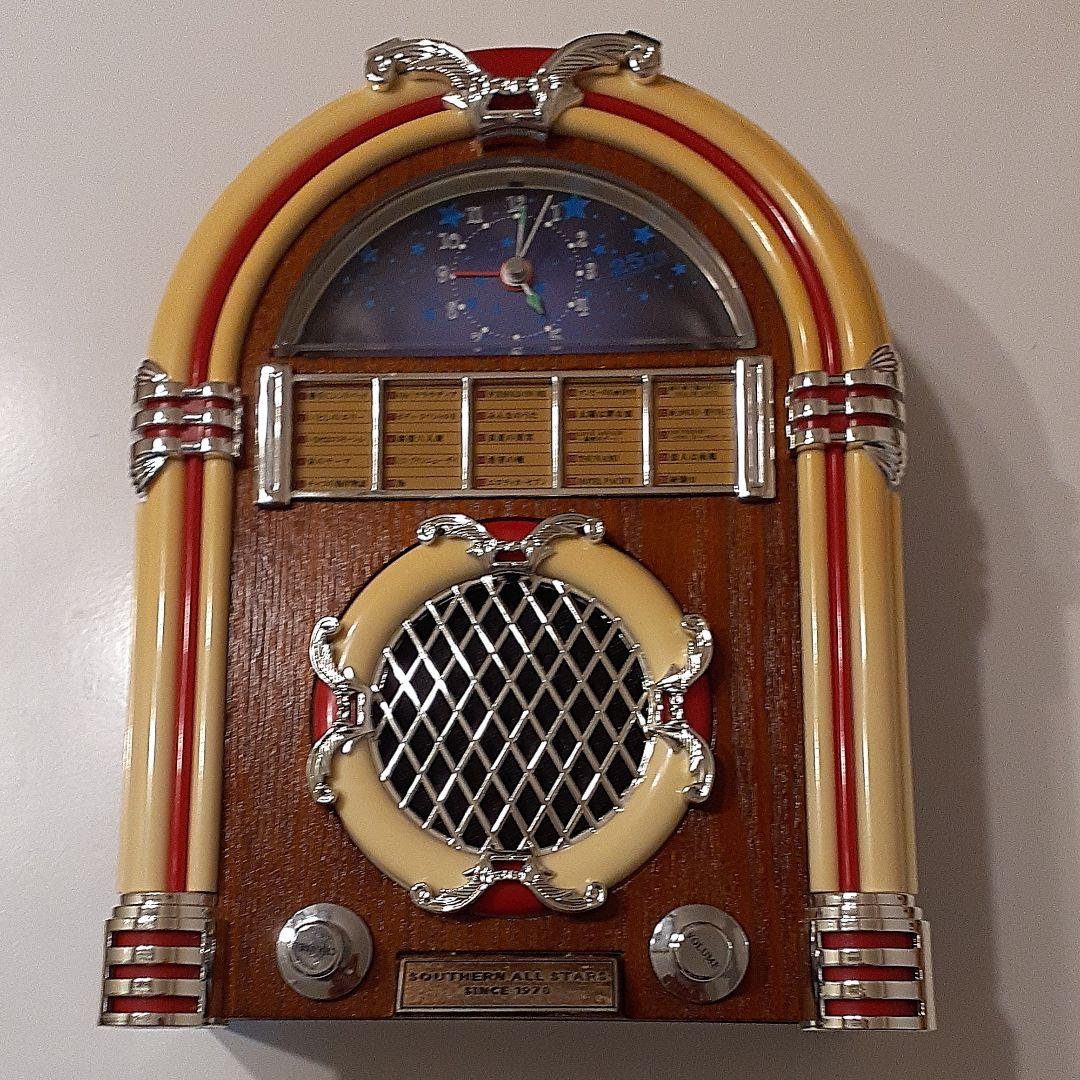 サザンオールスターズ】 25周年記念 ジュークボックス型目覚まし時計