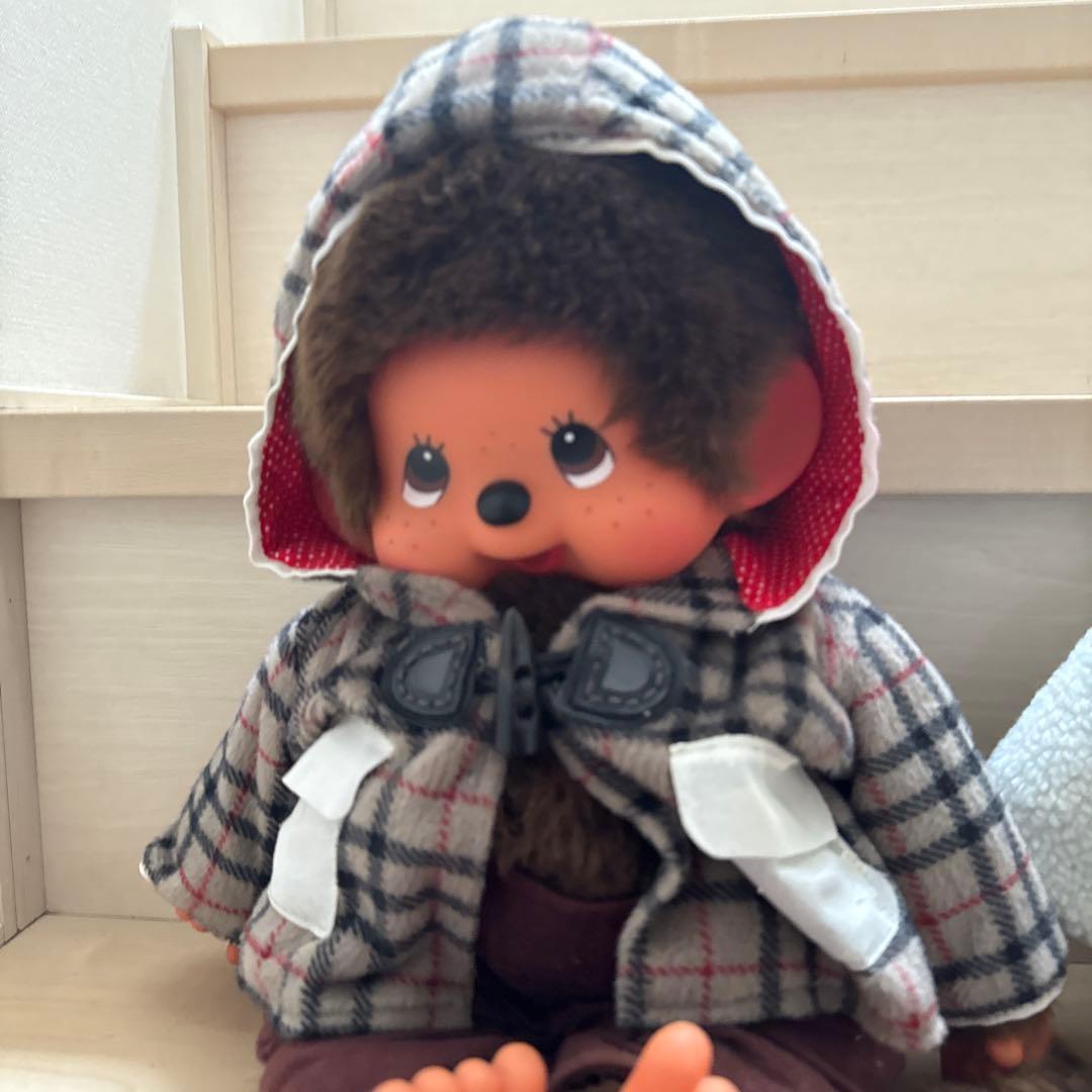 モンチッチ　ぬいぐるみ 2体セット フリースコート・ジャケット