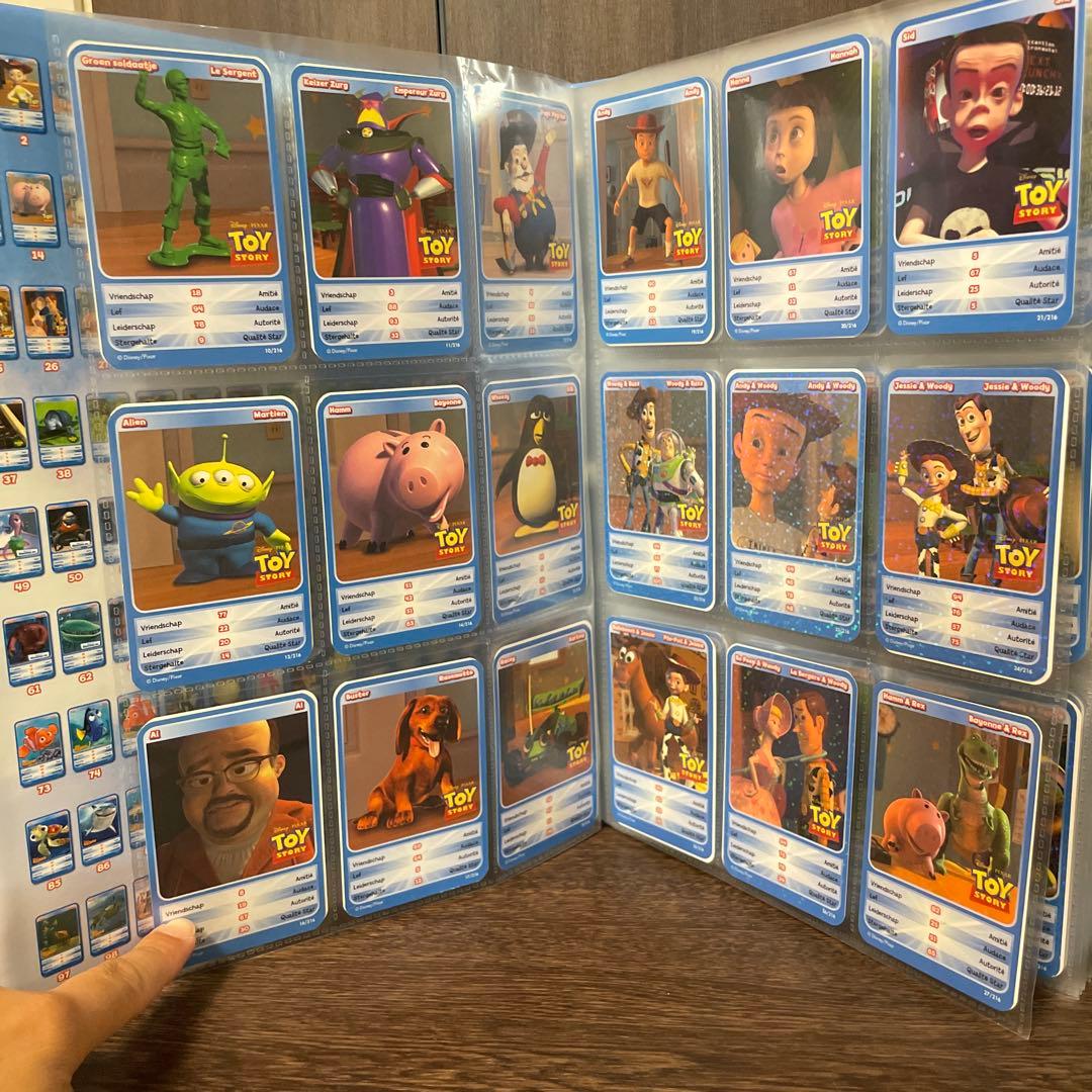 ディズニー　ピクサー　トレーディングカード　キャラクター　カード