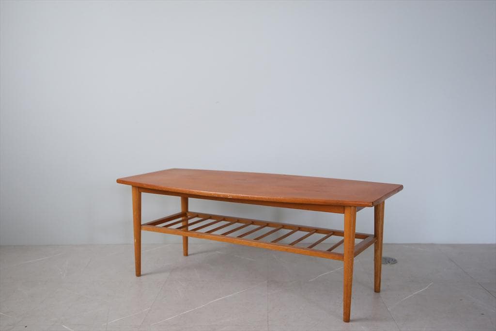 英国アンティークG-PLANジープランネストテーブル3台/収納式机(89-7) 机・