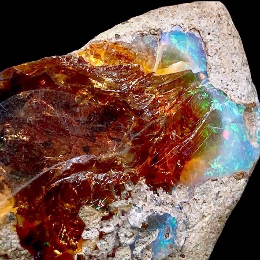 エチオピア産』 オパール 蛋白石 原石 鉱物標本 天然石 337 - メルカリ