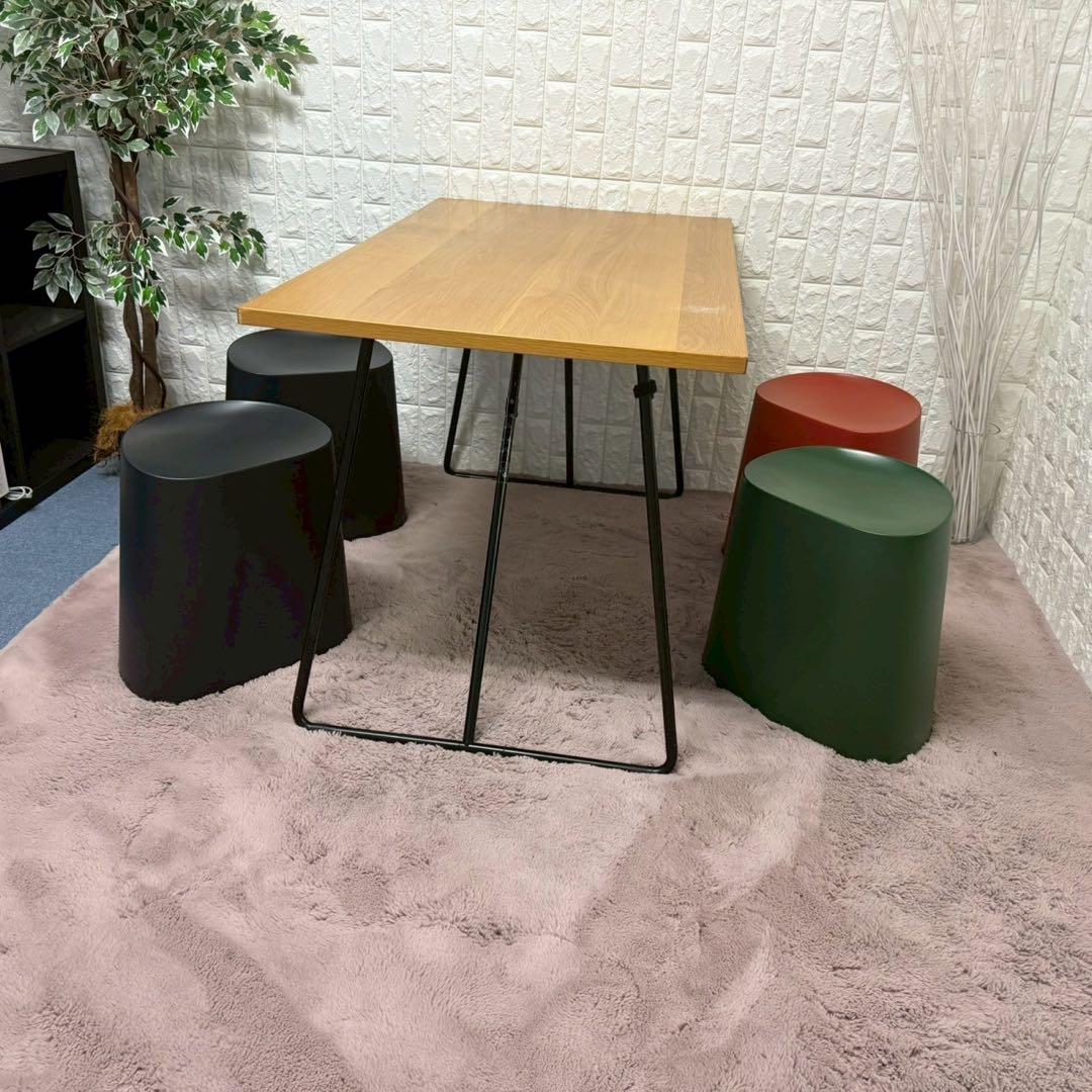 都内23区送料無料❗️ 無印良品　4人掛けダイニングセット✨