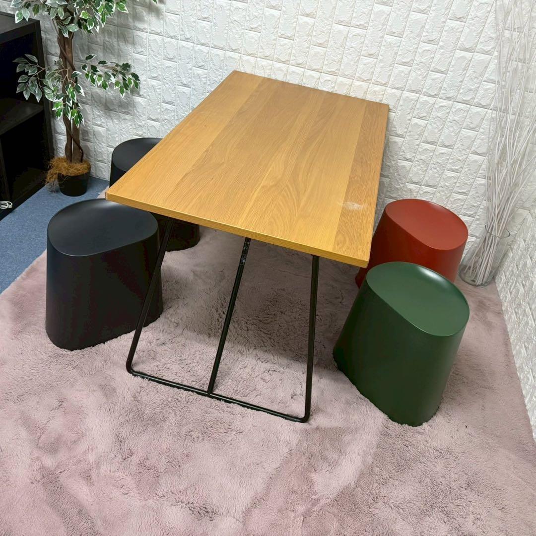 都内23区送料無料❗️ 無印良品　4人掛けダイニングセット✨