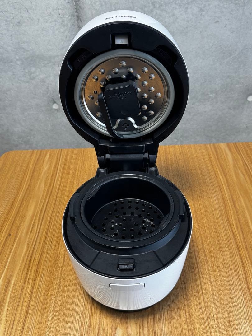 SHARP HEALSIO 炊飯器 ホワイト 2人前 シャープ公式通販】 コンパクト