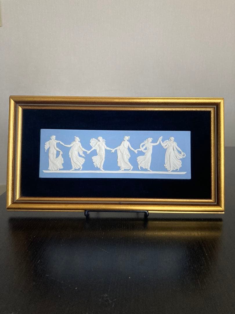 WEDGWOODウェッジウッド ジャスパー ダンシングアワー1 プラーク 陶板
