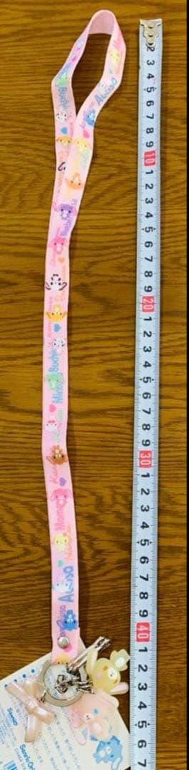 シュガーバニーズ　SugarBunnies ネックストラップバニー　ピンク