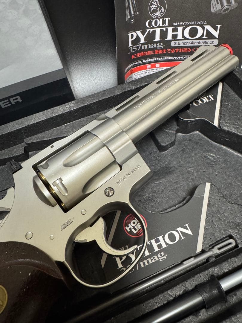 COLT PYTHON .357mag ガスリボルバー 6インチ マルイ