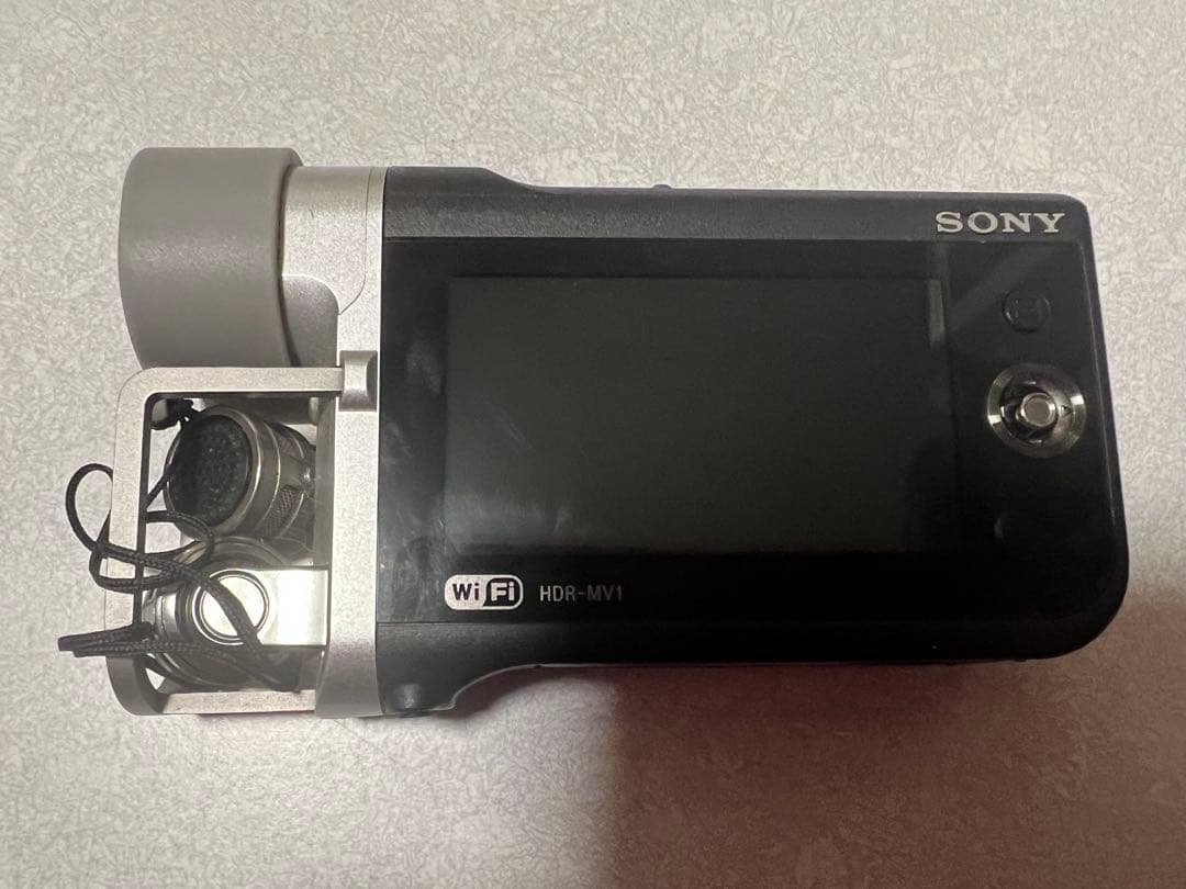 Sony HDR-MV1 ビデオカメラ 本体　SDカード付き　中古品