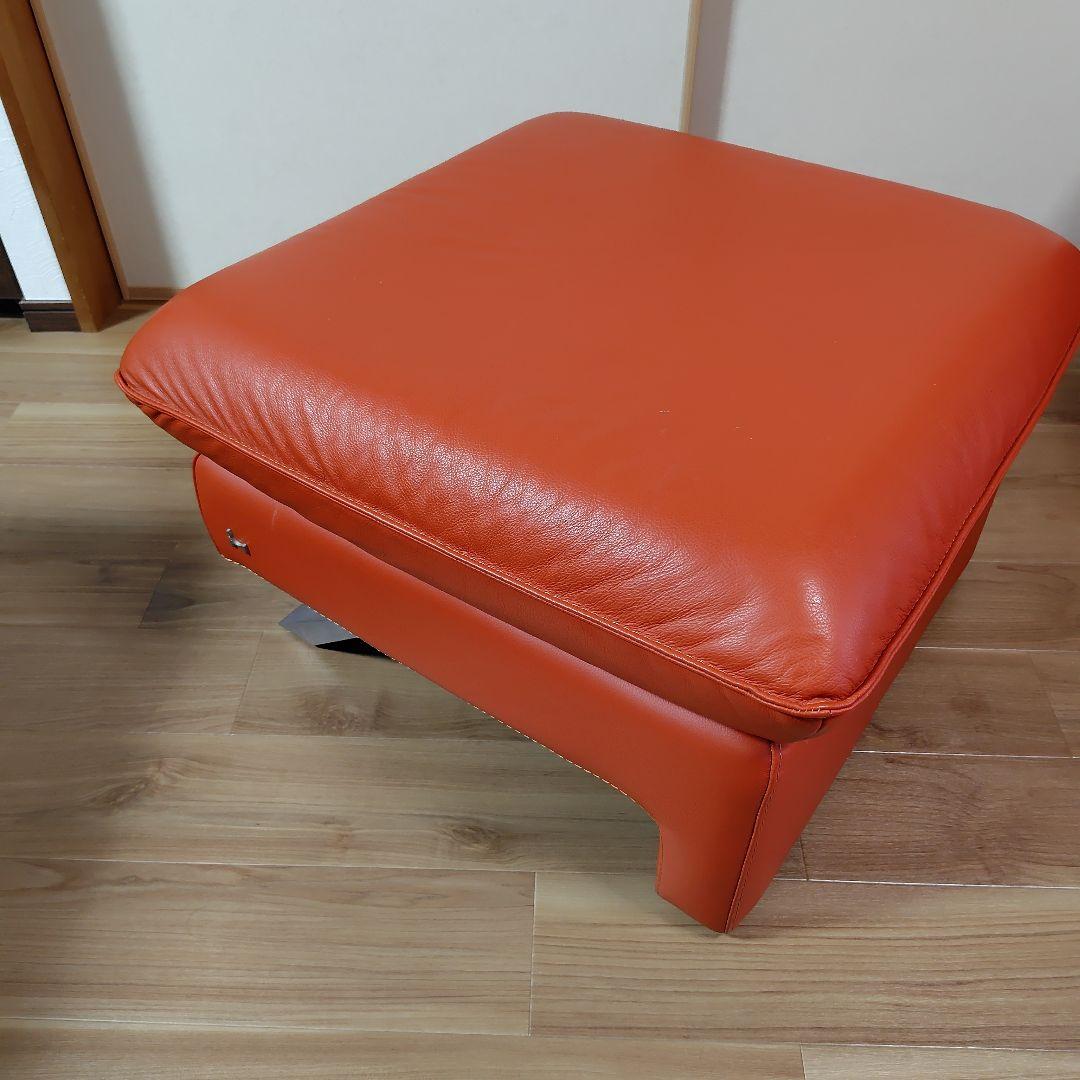 ニコレッティ 本革 サクセス　オットマン イタリア製