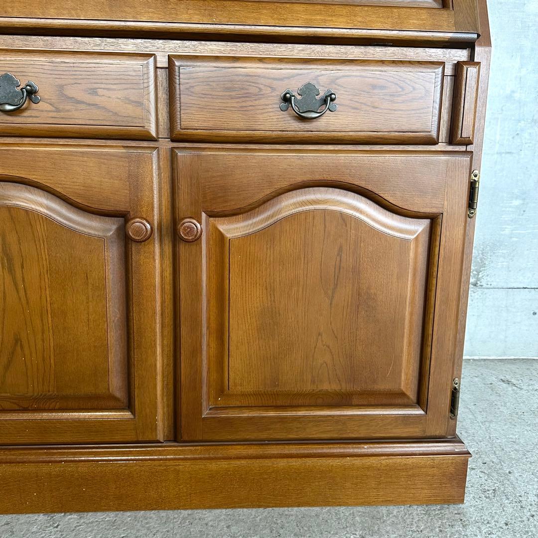 ✦カリモク✦ヴィンテージ ライティングビューロー デスクキャビネット