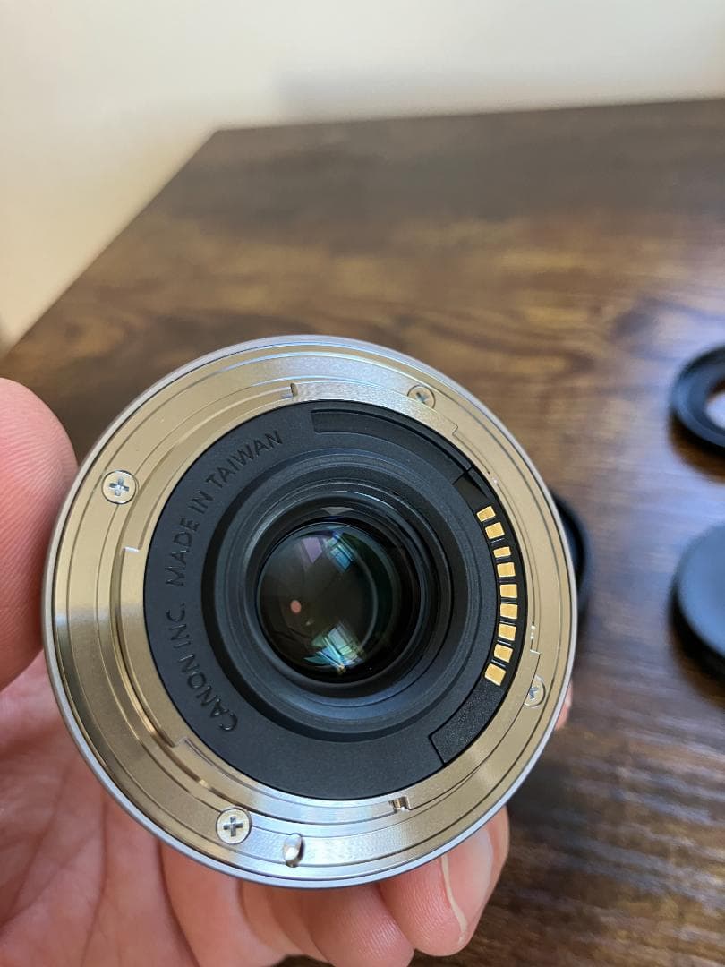 Canon キャノン EF-M 22mm F2 STM シルバー 広角レンズ