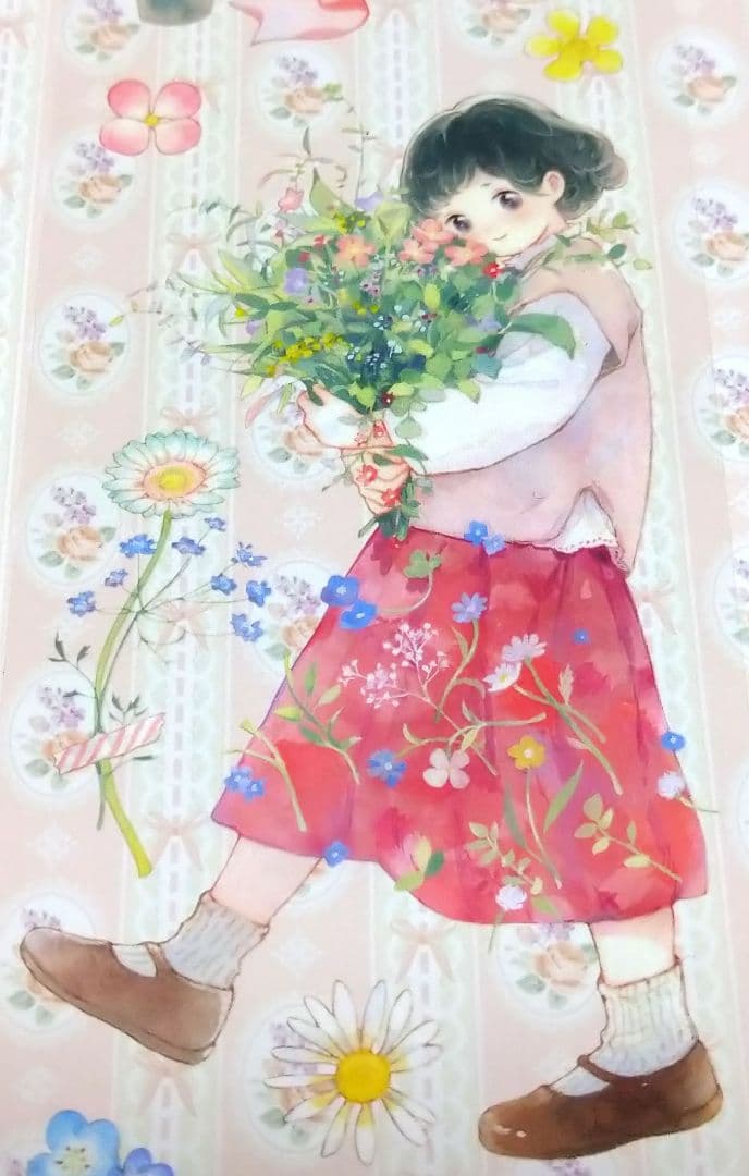 ☆のこり１再販☆J405＃小小花匠(PET)喵啪叽切り売り海外人物マステ女の子