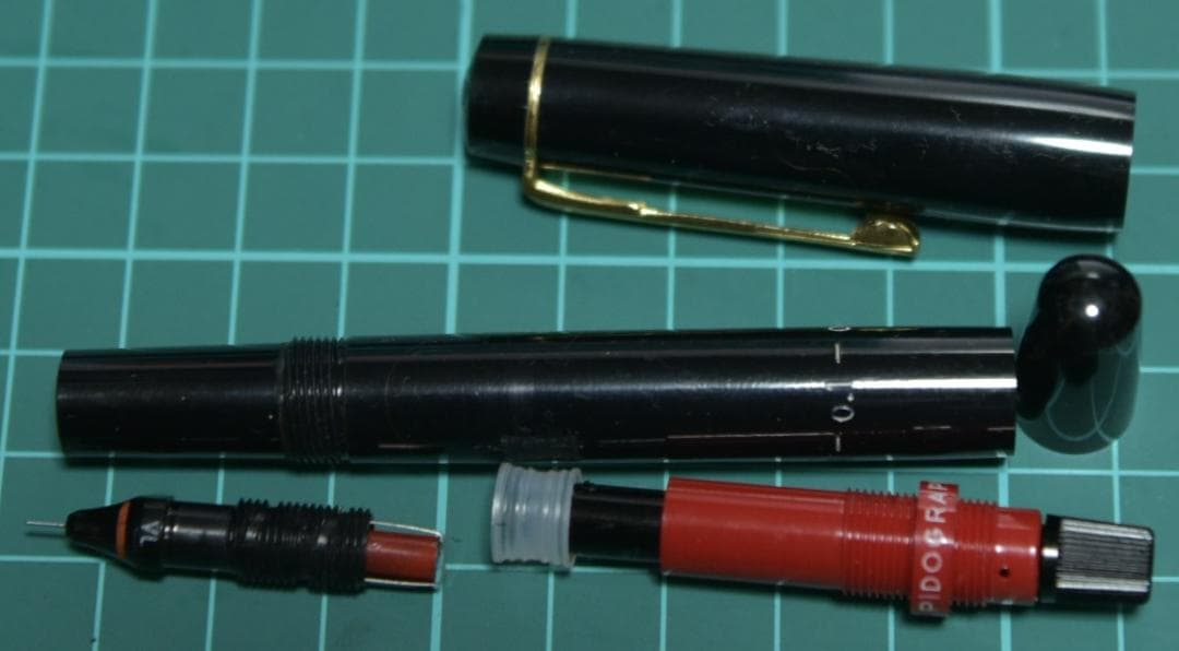 ロットリング　ラピッドグラフ Rotring Rapidograph 0.1mm