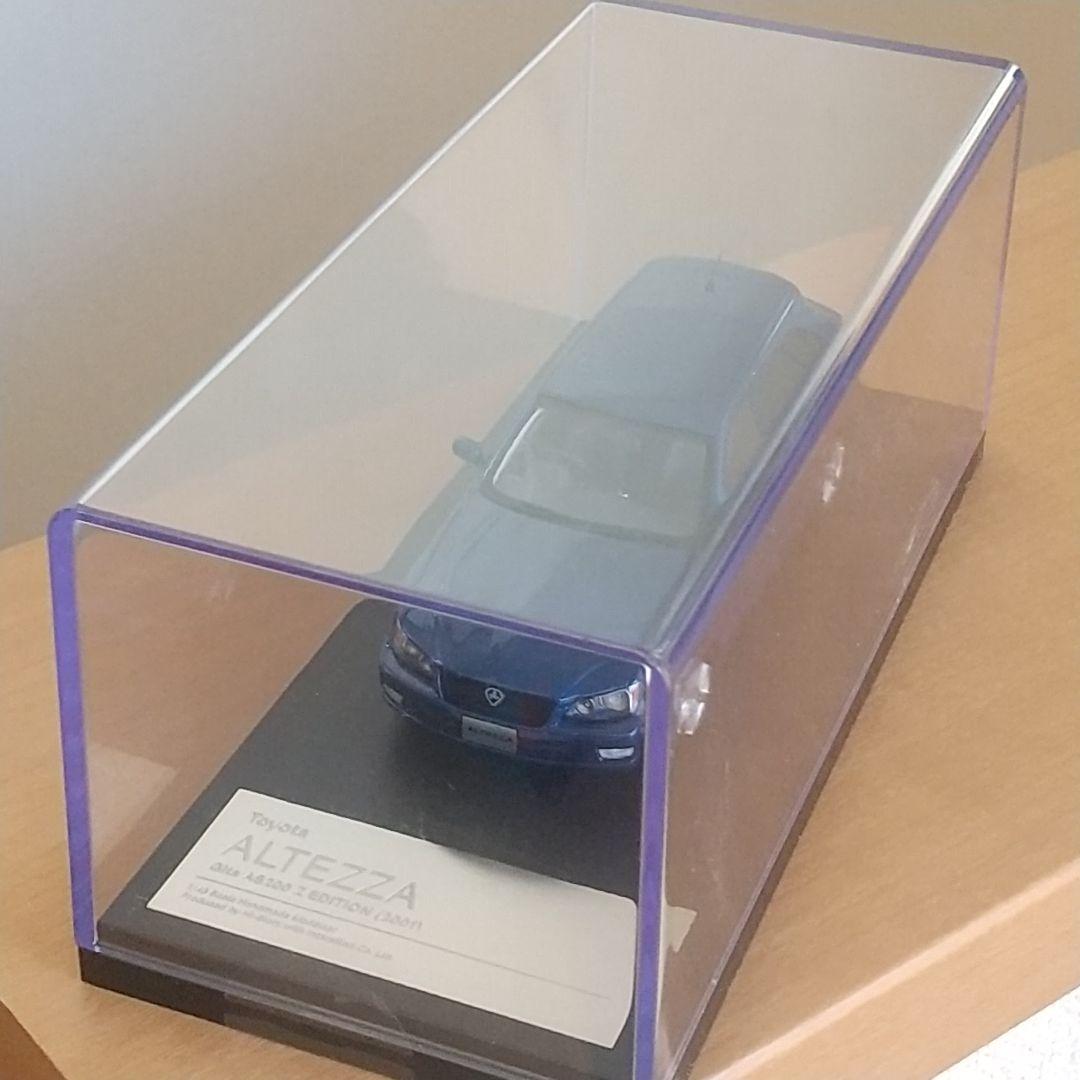 トヨタ アルテッツァジータ ダークブルーマイカ ハイストーリー ミニカー