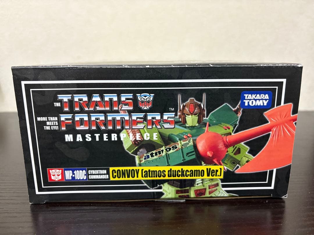 トランスフォーマー アトモス　コラボ コンボイ　アトモスダックカモ