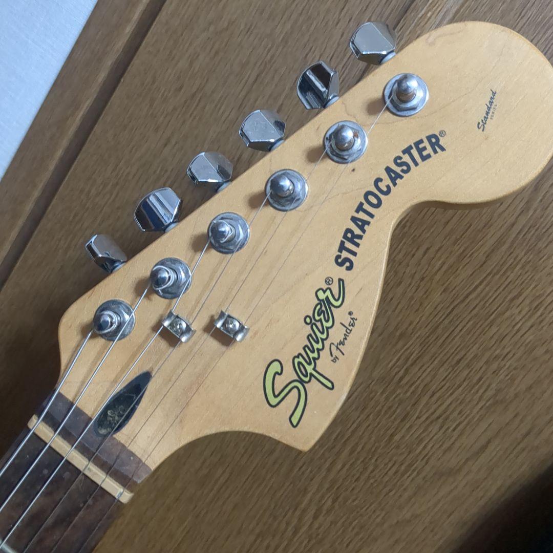ジャンク　Squier フェンダー ストラト ラージヘッド　Standard