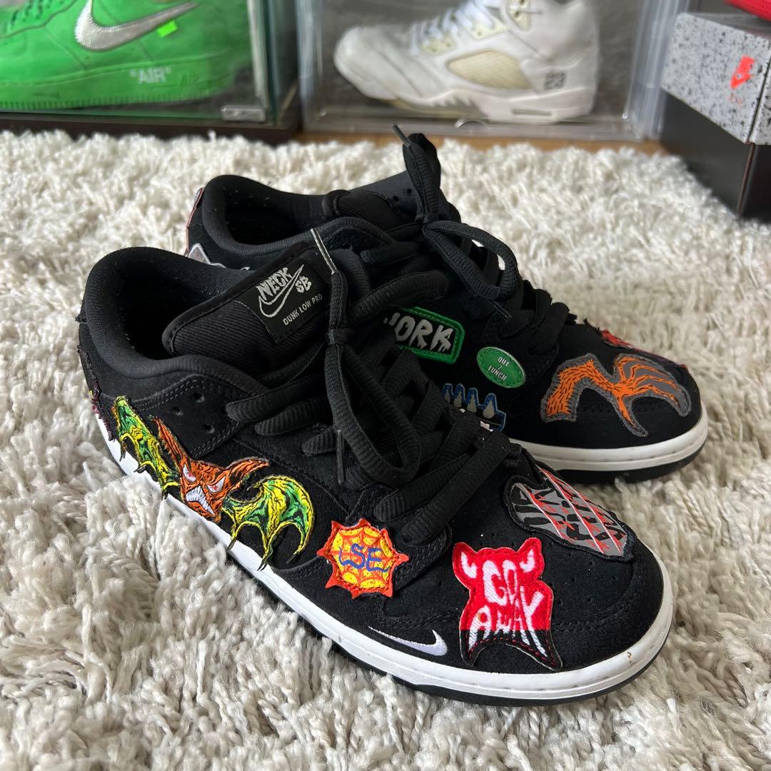 スケートボード Nike SB Dunk Low neck face