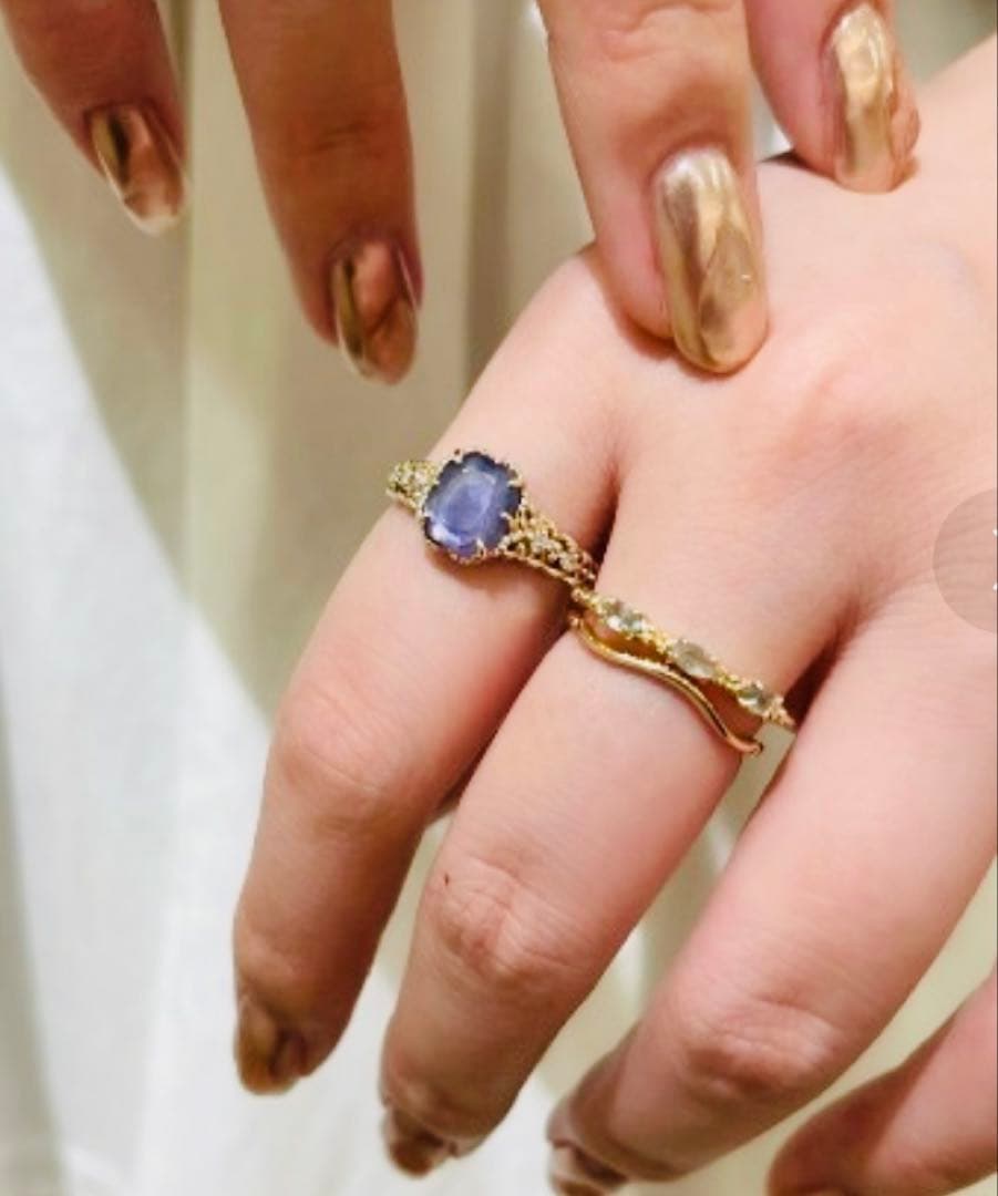 ◼️現行品◼️【NOJESS】K10デザインリング